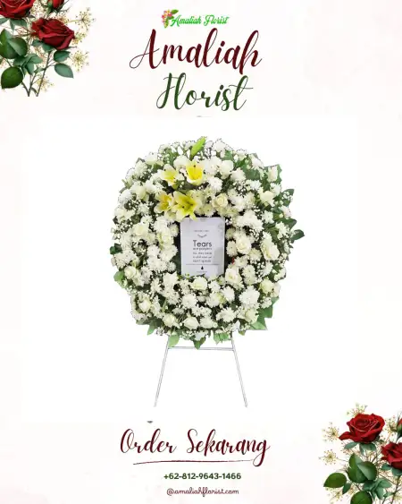 Krans Bunga Duka Naikoten Dua