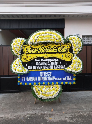Papan Bunga Duka di Naikoten Dua